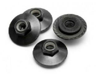 HPI Savage Series (4) Tuercas ejes 6mm