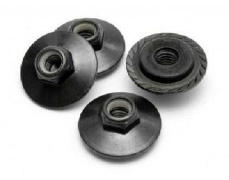 HPI Savage Series (4) Tuercas ejes 6mm