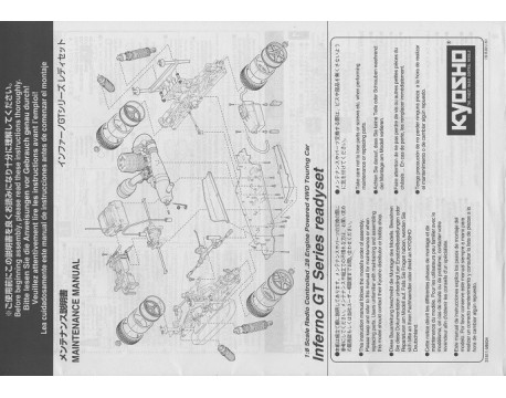 Manual Montaje Kyosho Inferno GT