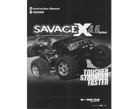 Manual Montaje HPI Savage X 4.6 Big Block