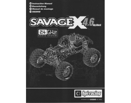 Manual Montaje HPI Savage X 4.6 Big Block