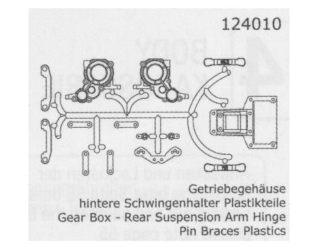 Caja Trasmision S10 Twister - 124010