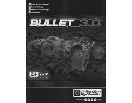 Manual Montaje HPI Bullet 3.0 - 101870
