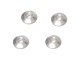 (8) Arandelas Conicas Alum. Silver 3mm