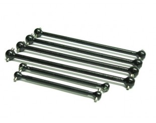 (6) Palieres Acero Black HPI Savage - 86058