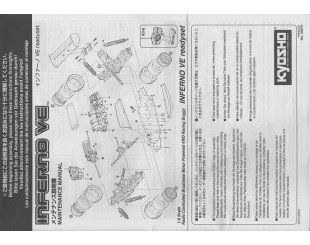 Manual Montaje Kyosho Inferno VE- 30875