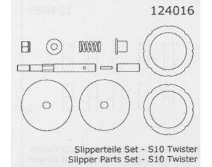 set Sujecion Corona S10 Twister - 124016